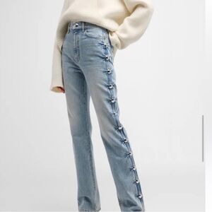 Khaite Studded Danielle Jeans